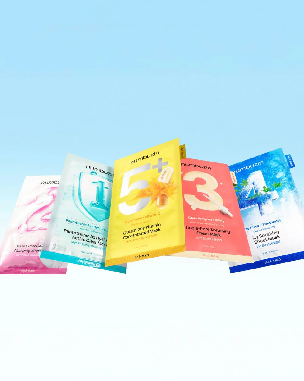 All-in-One Masks Pack (No.1-5) - Image 2