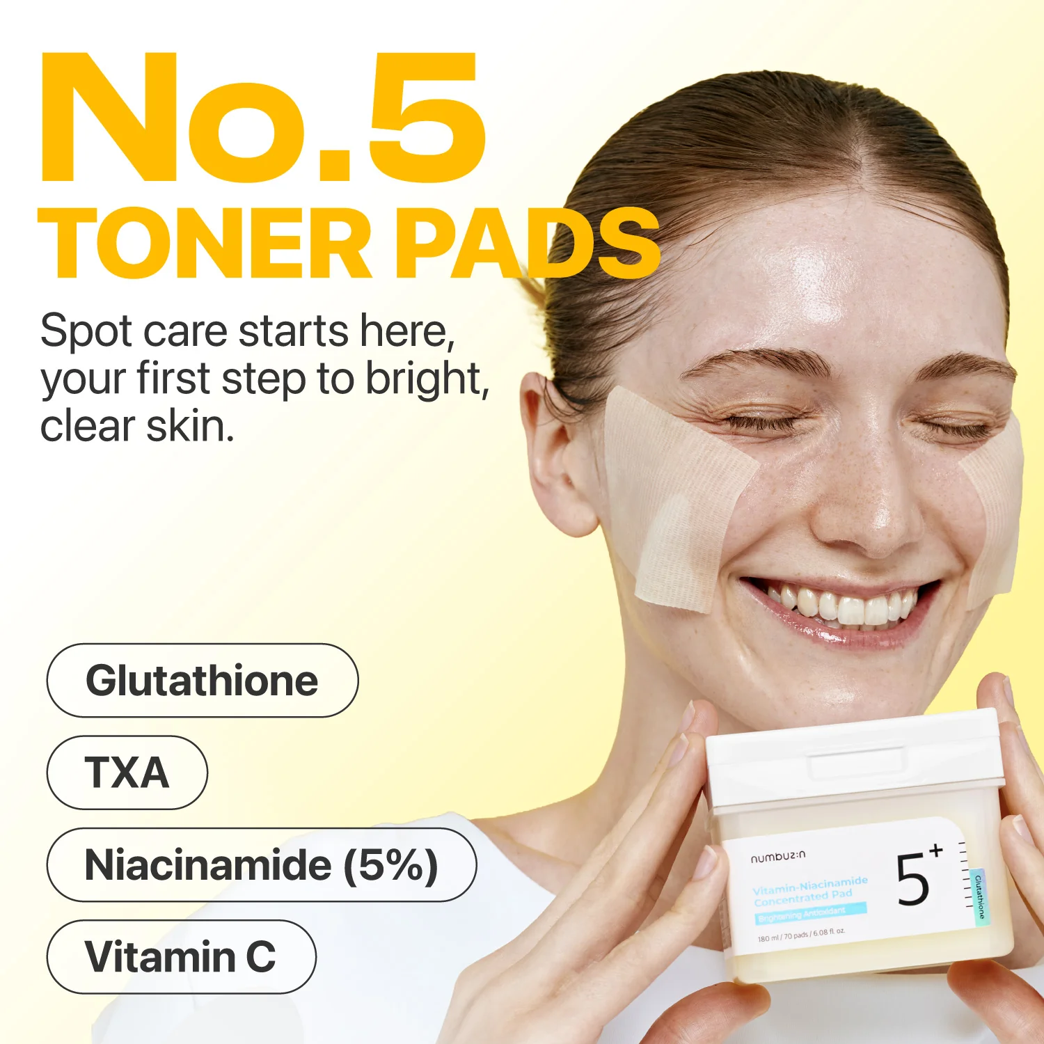 No.5 Vitamin-Niacinamide Concentrated Toner Pads - Image 4