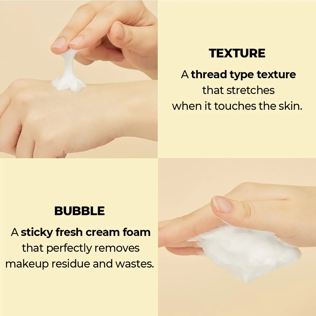 No.2 Deep Clean Fresh Cream Cleansing Foam - Image 4