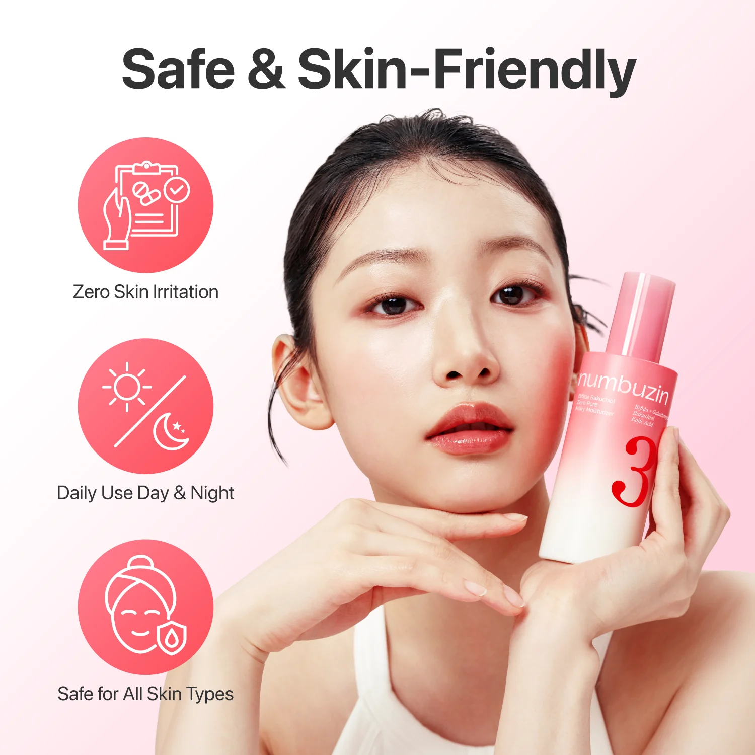 No.3 Bifida Bakuchiol Zero Pore Milky Moisturizer - Image 7