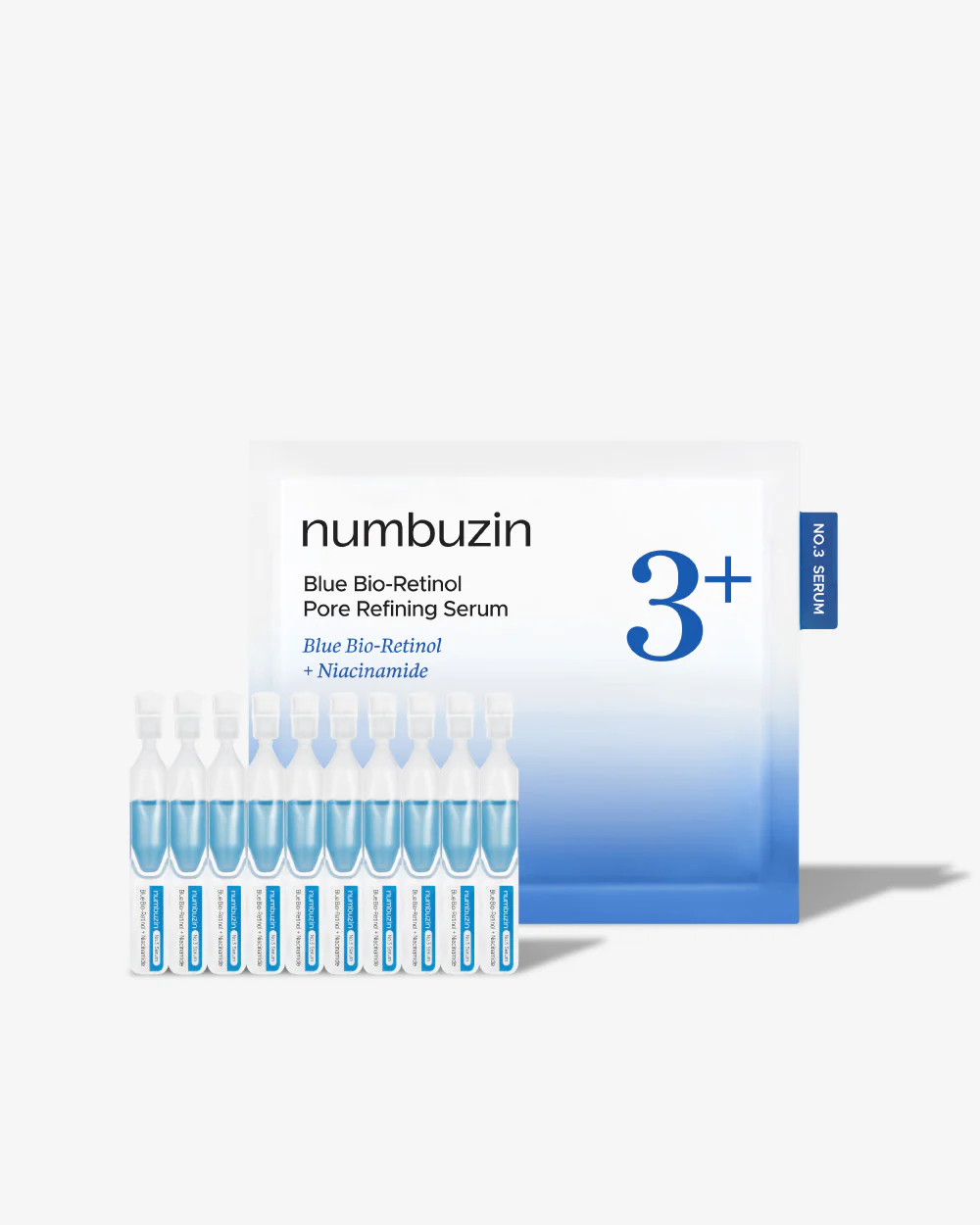 No.3 Blue Bio-Retinol Pore Refining Serum Mini Kit (1.3ml*10EA)