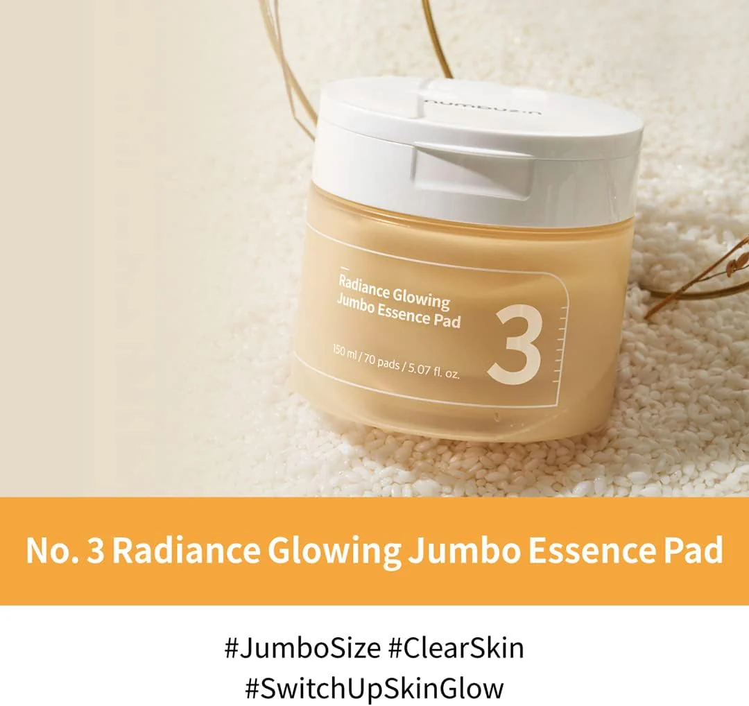 No.3 Radiance Glowing Jumbo Essence Pads - Image 3