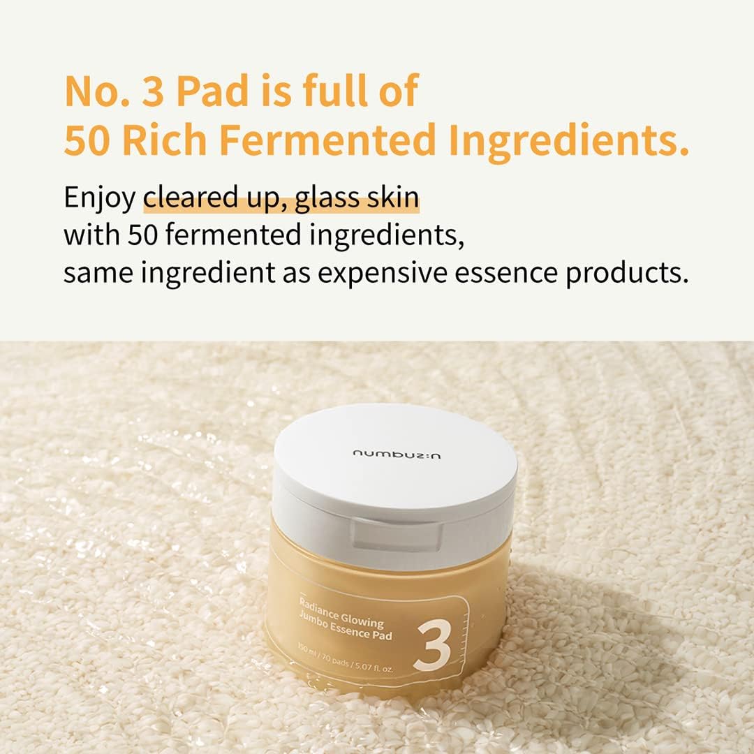 No.3 Radiance Glowing Jumbo Essence Pads - Image 5