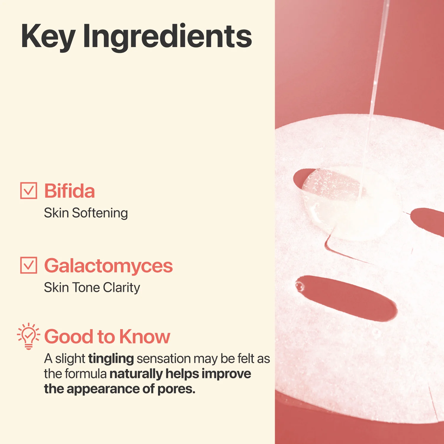No.3 Tingle-Pore Softening Sheet Mask (5 Sheets) - Image 7