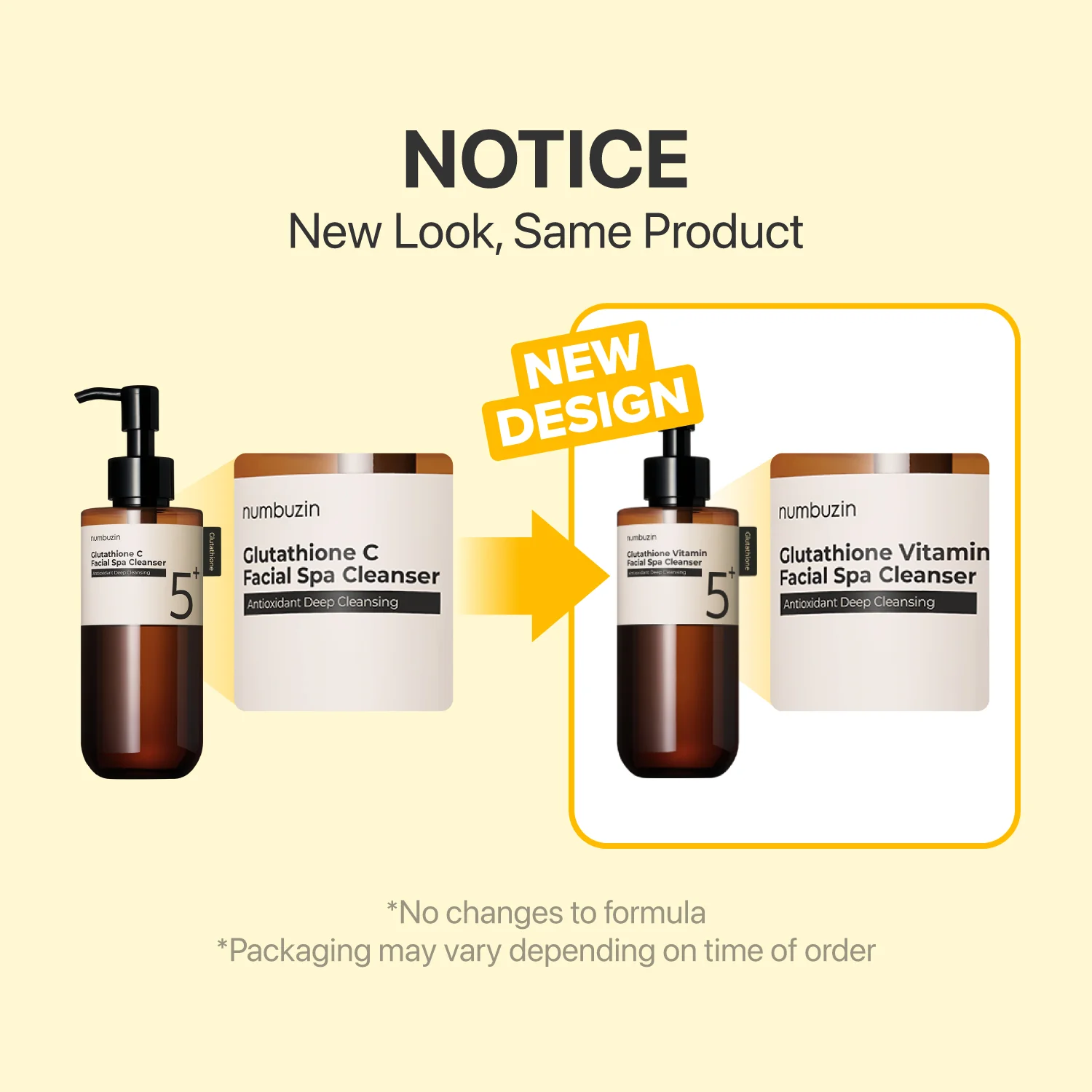 No.5+ Glutathione Vitamin Facial Spa Cleanser - Image 3