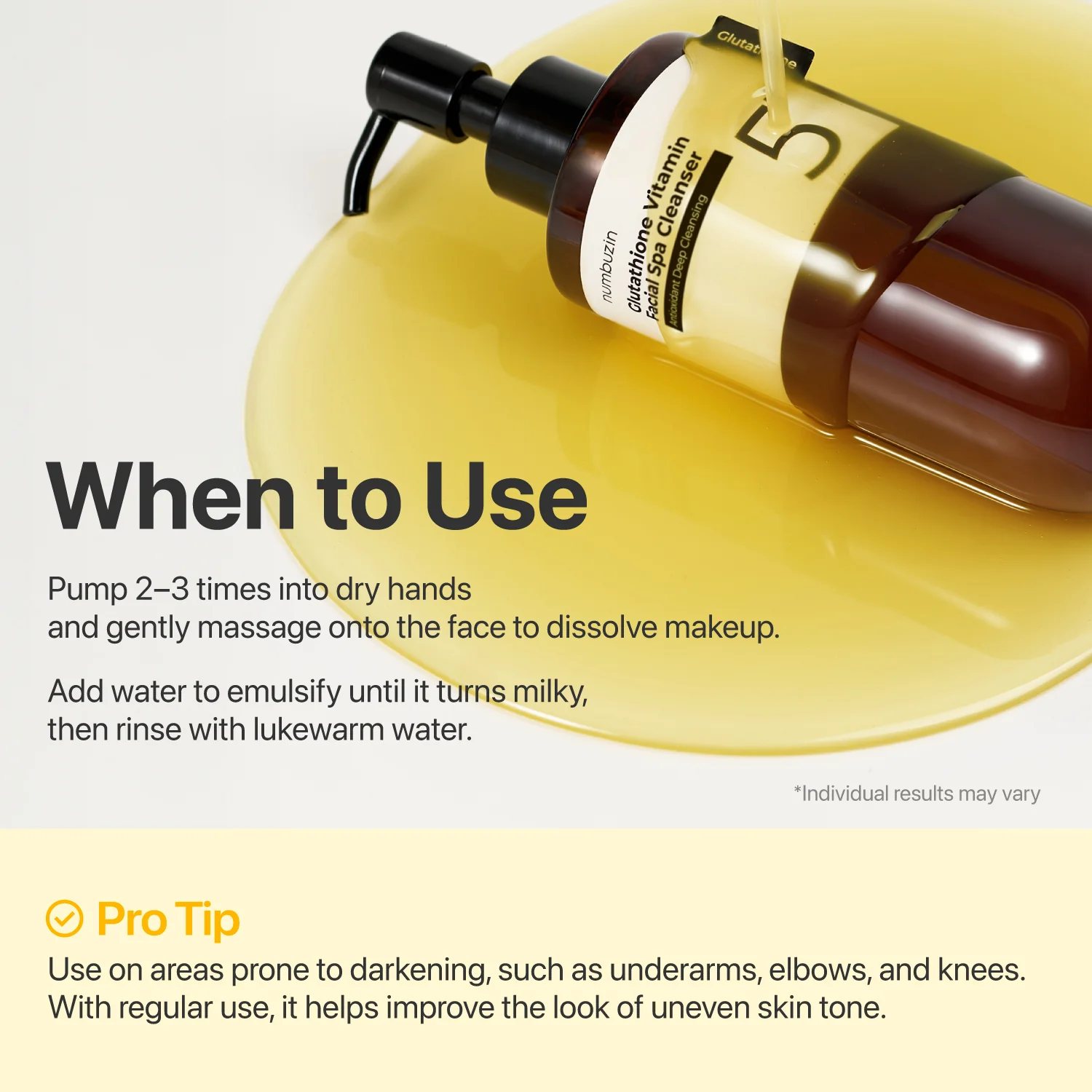 No.5+ Glutathione Vitamin Facial Spa Cleanser - Image 8