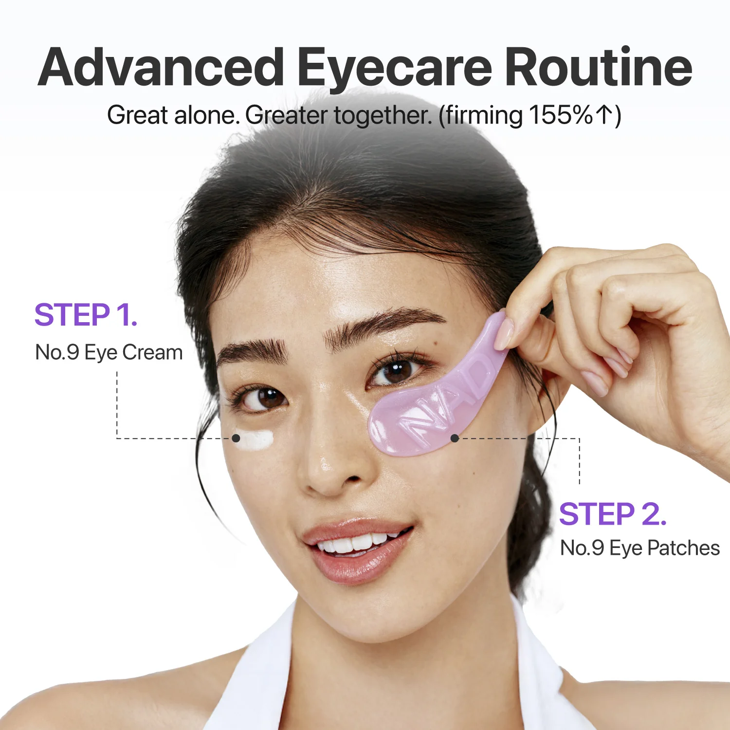 No.9 NAD+ Collagen Under Eye Patches (5 Pairs) - Image 8
