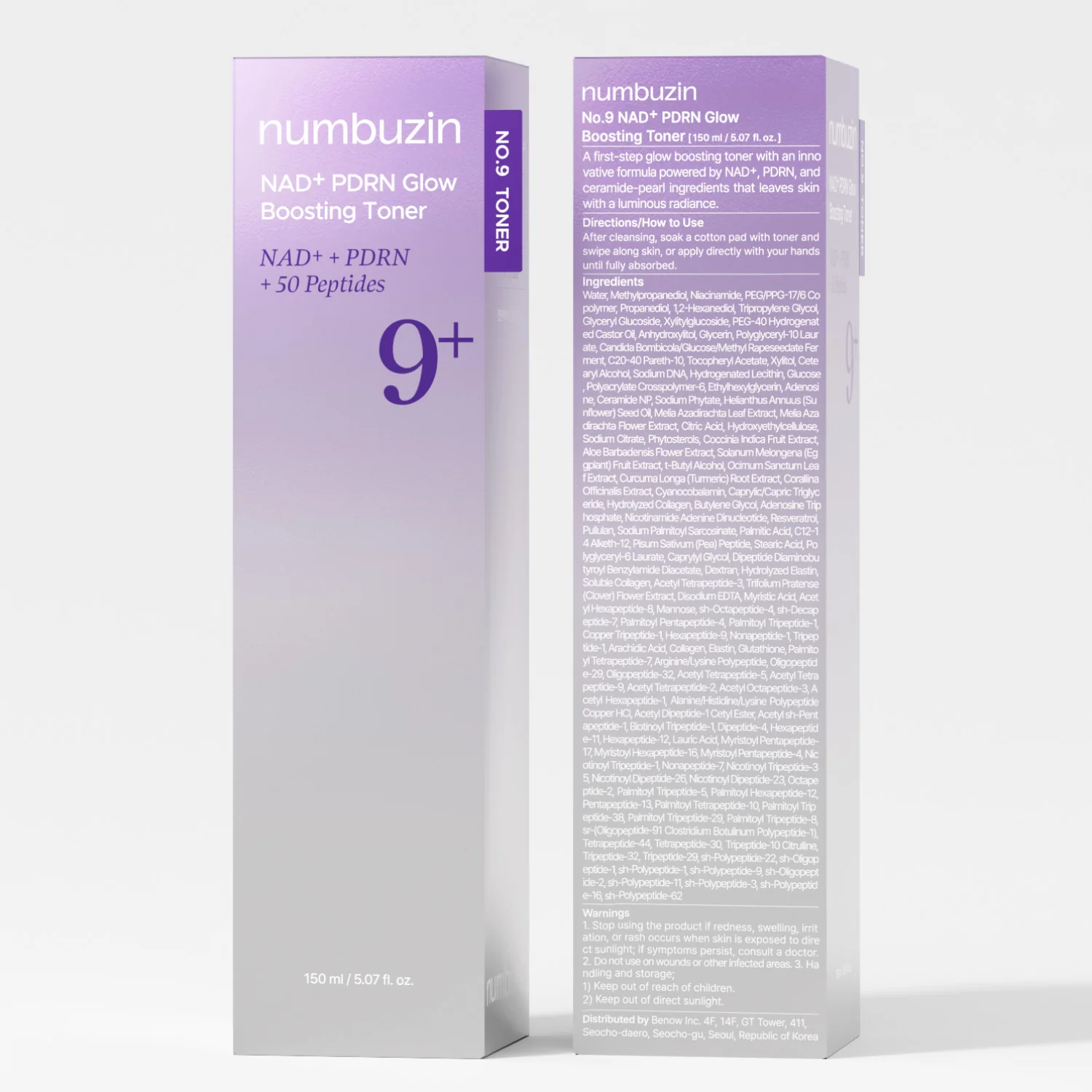 No.9 NAD+ PDRN Glow Boosting Toner - Image 10